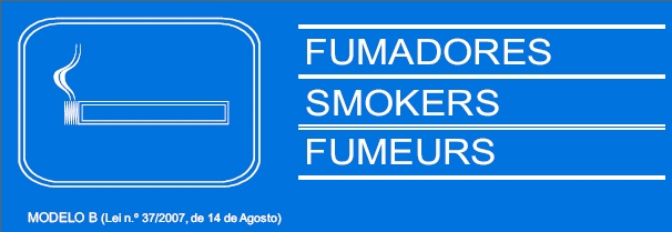 Espaço para fumadores