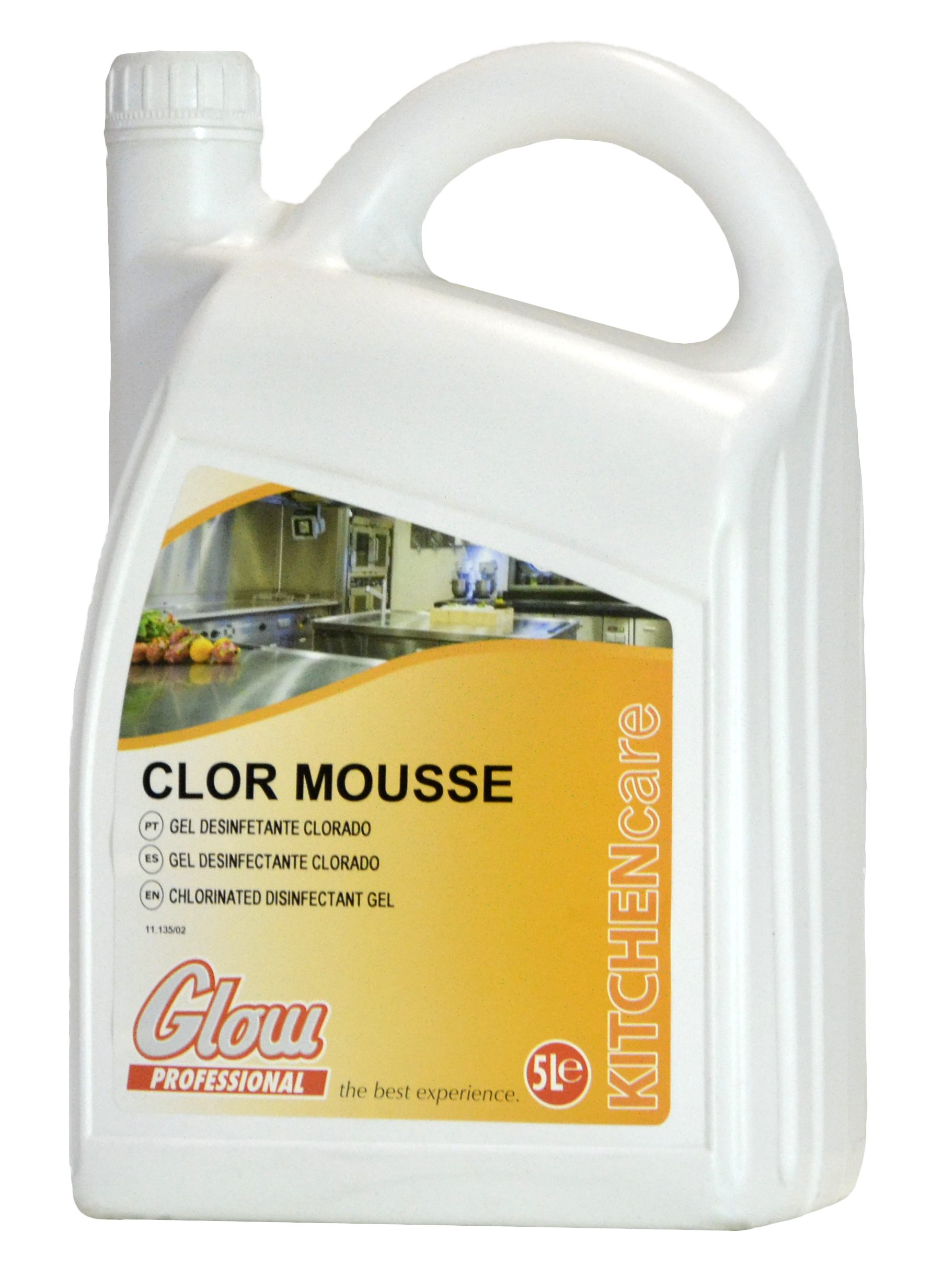 CLOR MOUSSE Embalagem de 5L