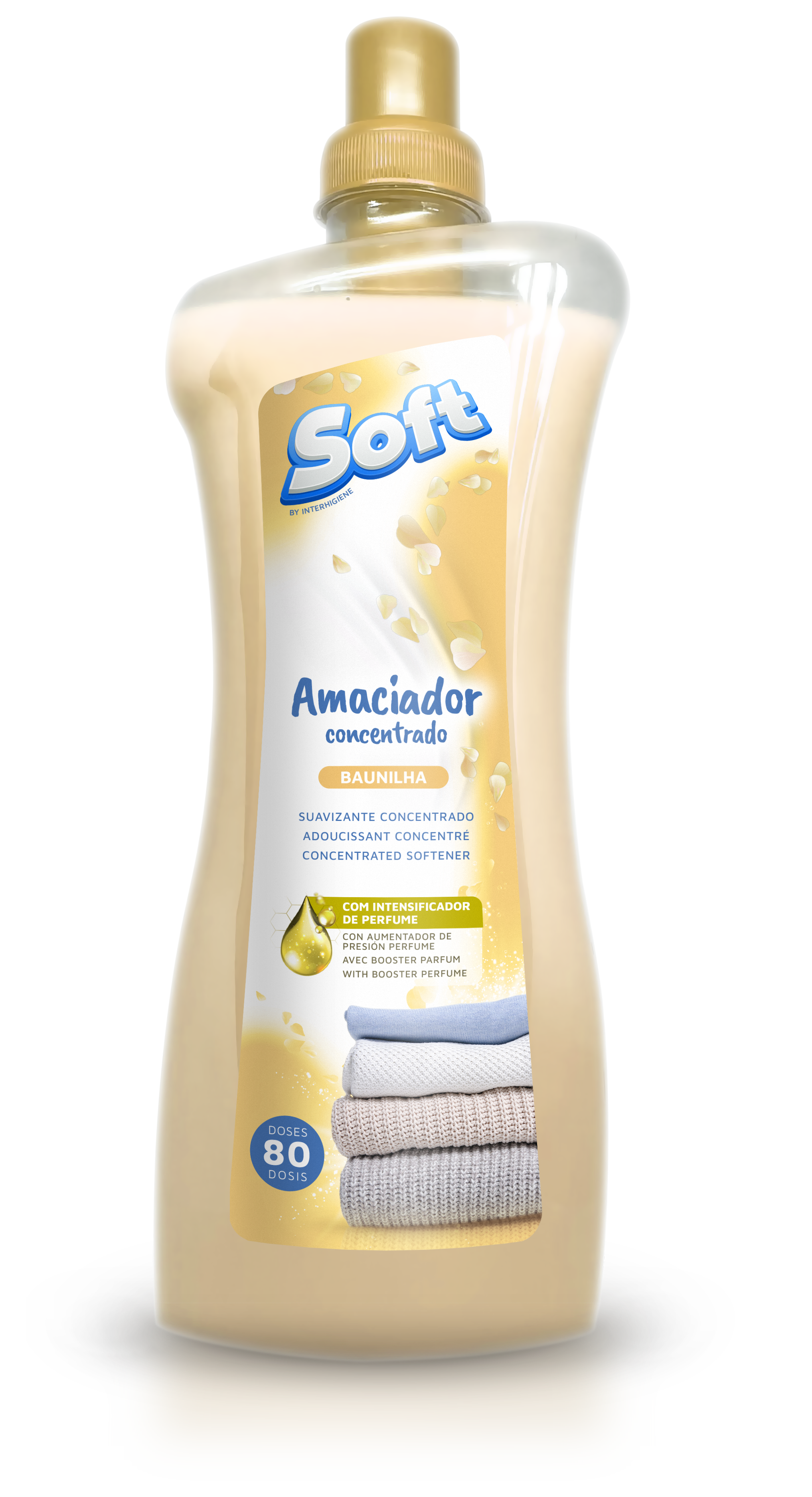 SOFT - BAUNILHA Embalagem de 1,5 Litros