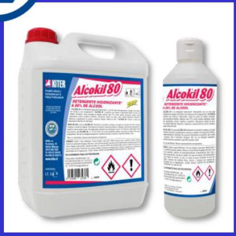 ALCOKIL 80, Embalagem de 500ML e de 5L