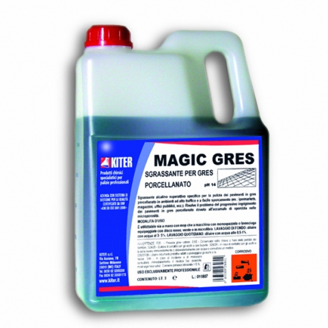MAGIC GRES Embalagem de 3 Litros